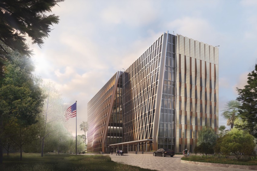 20 Innovative projects by SHoP Architects every Architect should know about - New Embassy Compound