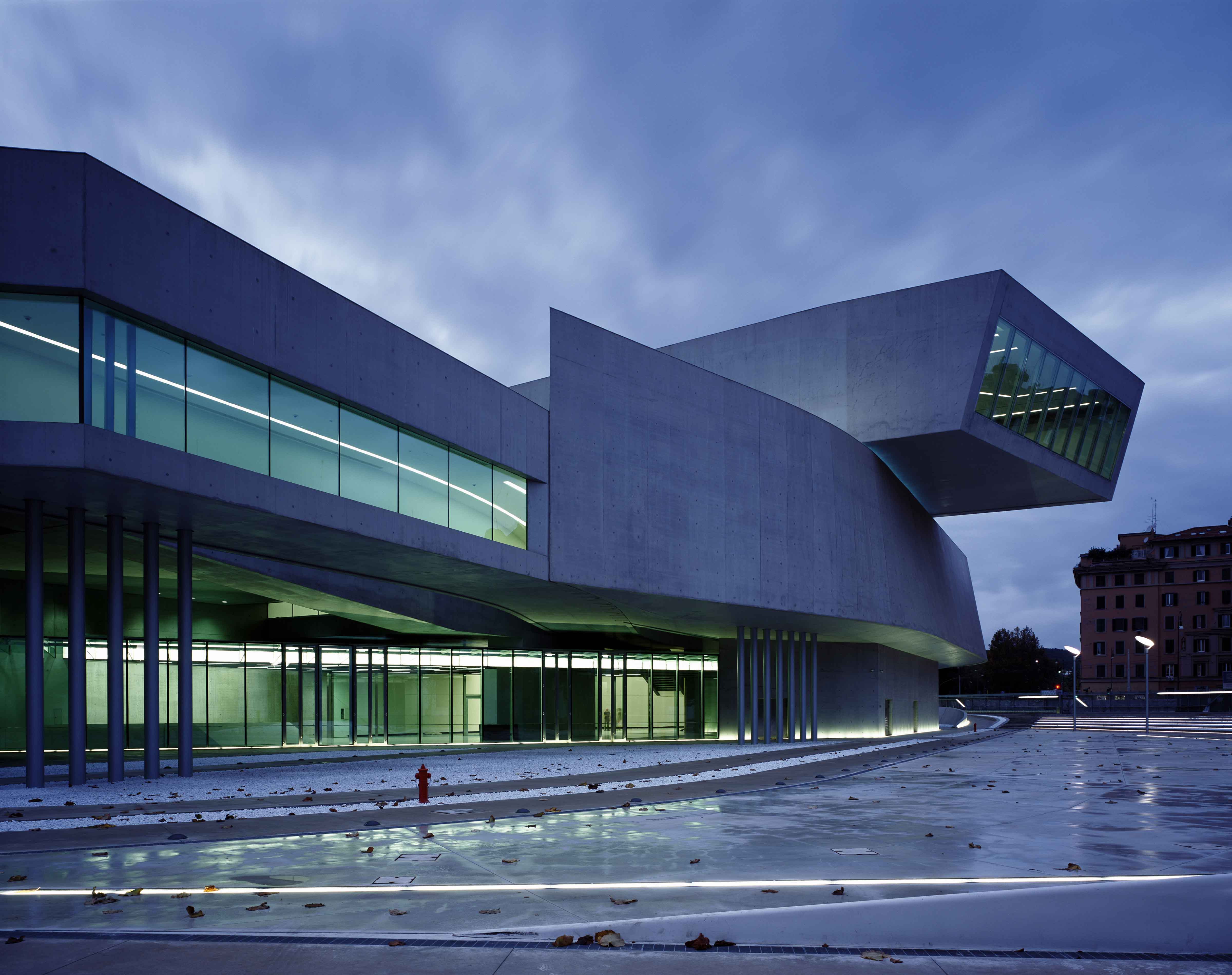 30 Projects That Define Zaha Hadid’s Style - MAXXI: Museum of XXI Century Arts, Italy