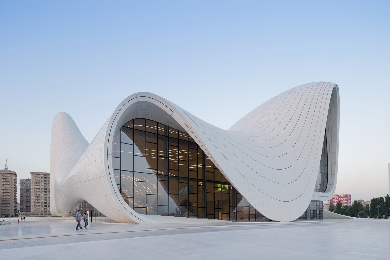 30 Projects That Define Zaha Hadid’s Style - Heydar Aliyev Centre, Azerbaijan