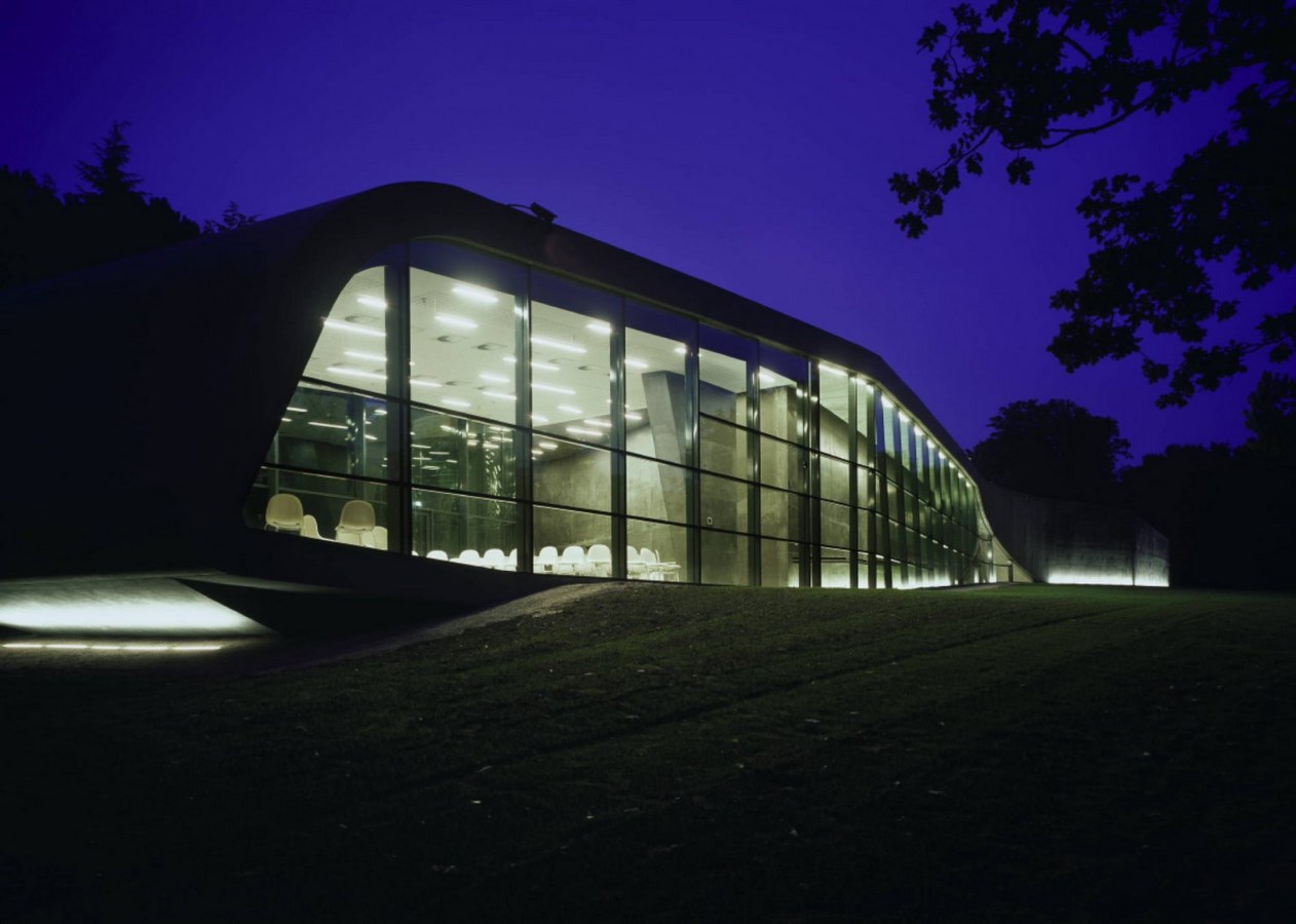 30 Projects That Define Zaha Hadid’s Style - Ordrupgaard Museum Extension, Denmark