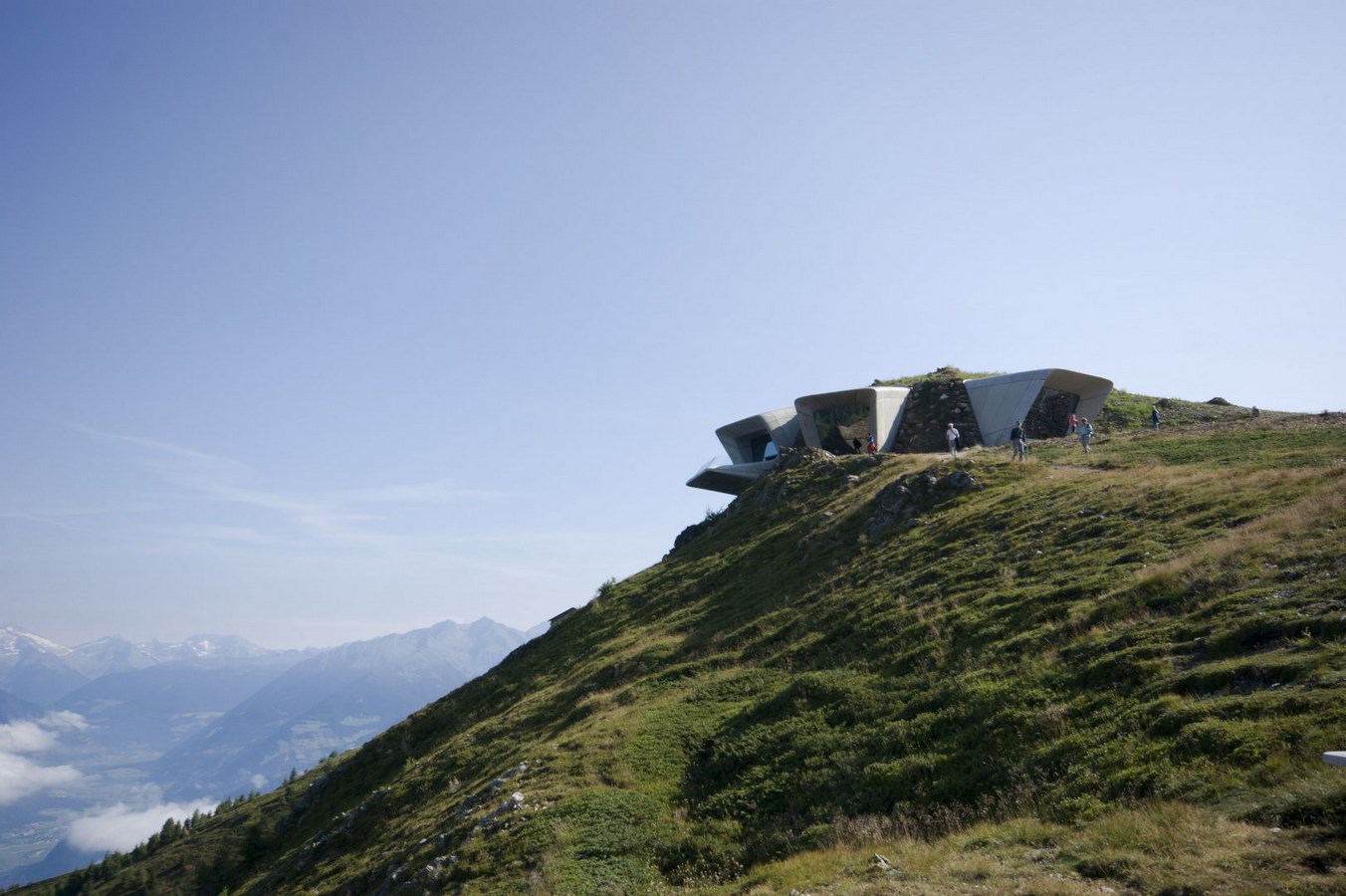 30 Projects That Define Zaha Hadid’s Style - Messner Mountain Museum Corones, Italy