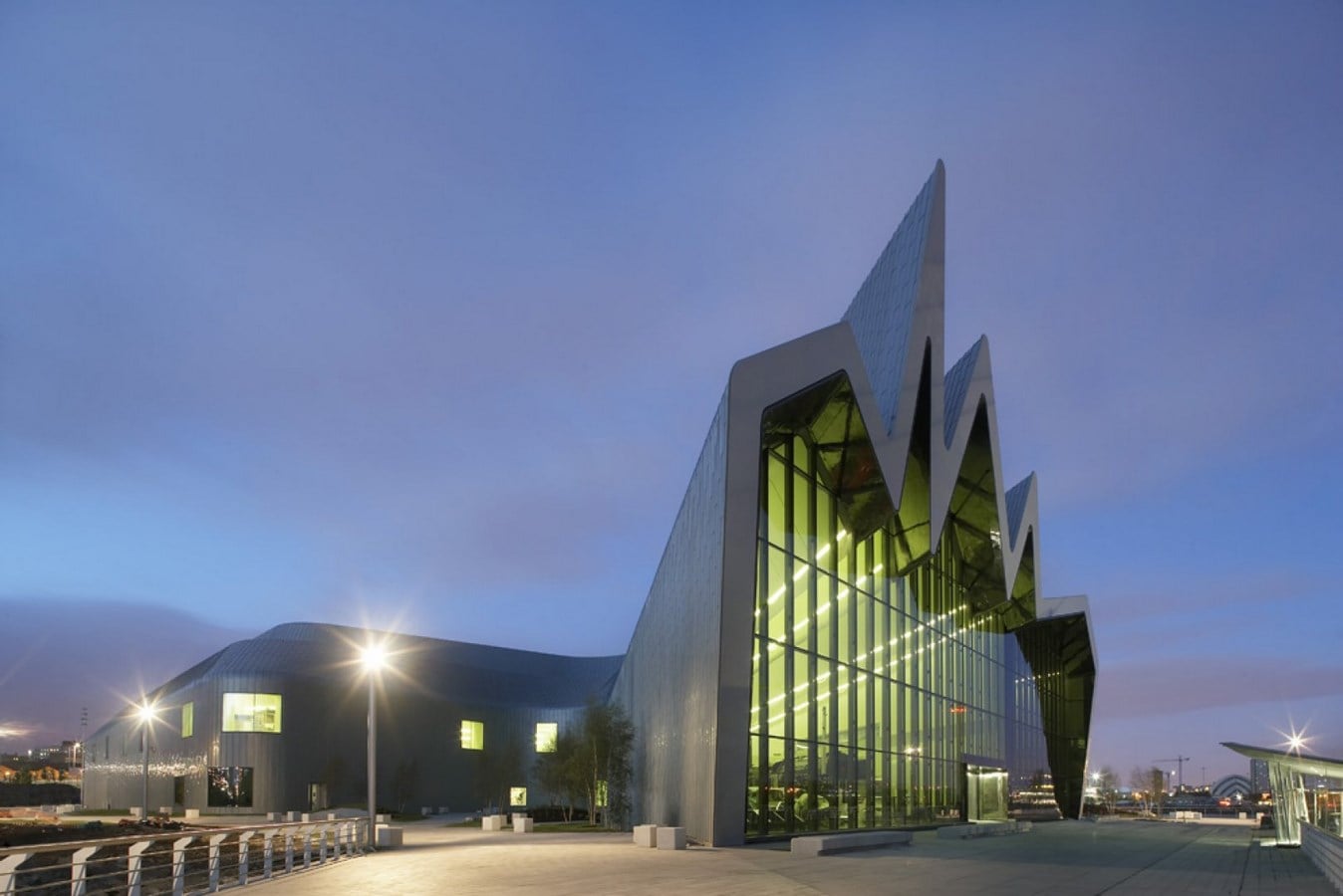 30 Projects That Define Zaha Hadid’s Style - Glasgow Riverside Museum of Transport
