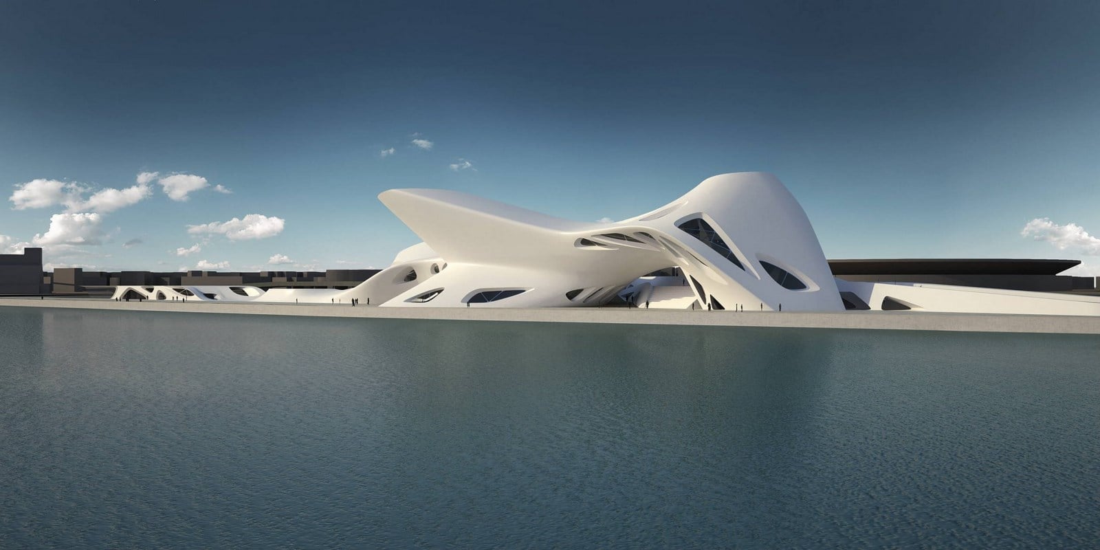 30 Projects That Define Zaha Hadid’s Style - Nuragic and Contemporary Art Museum, Italy