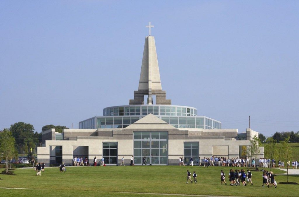 Front View - Episcopal Academy Chapel