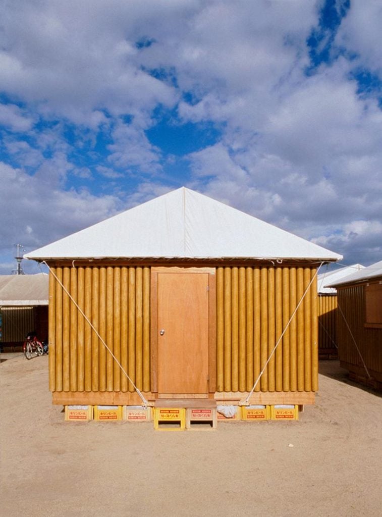 15 Works of Shigeru Ban Every Architect should visit - Paper Log House, Japan