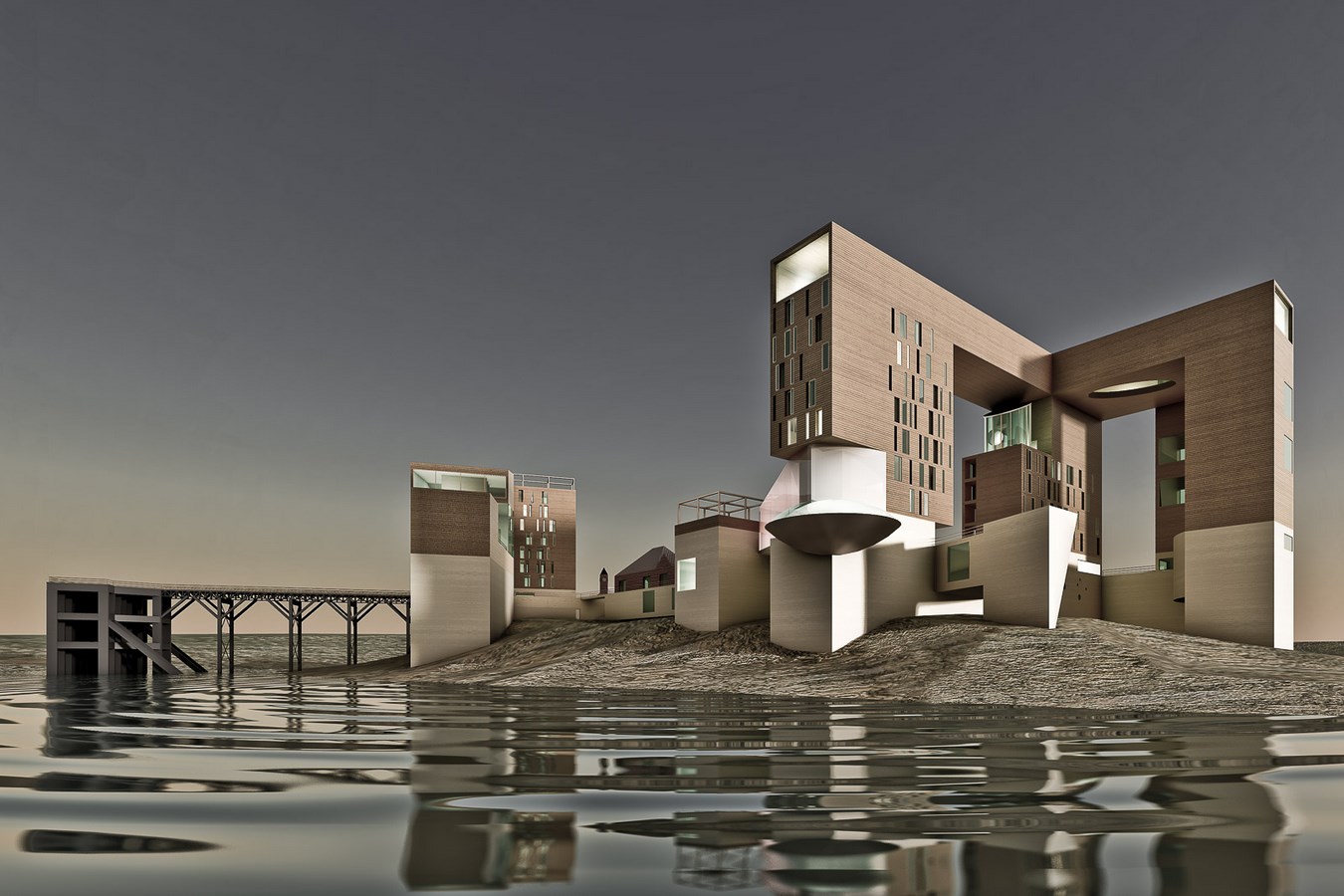 10 Projects of Antonino Cardillo every Architect must visit! - Birnbeck Island - Sheet2