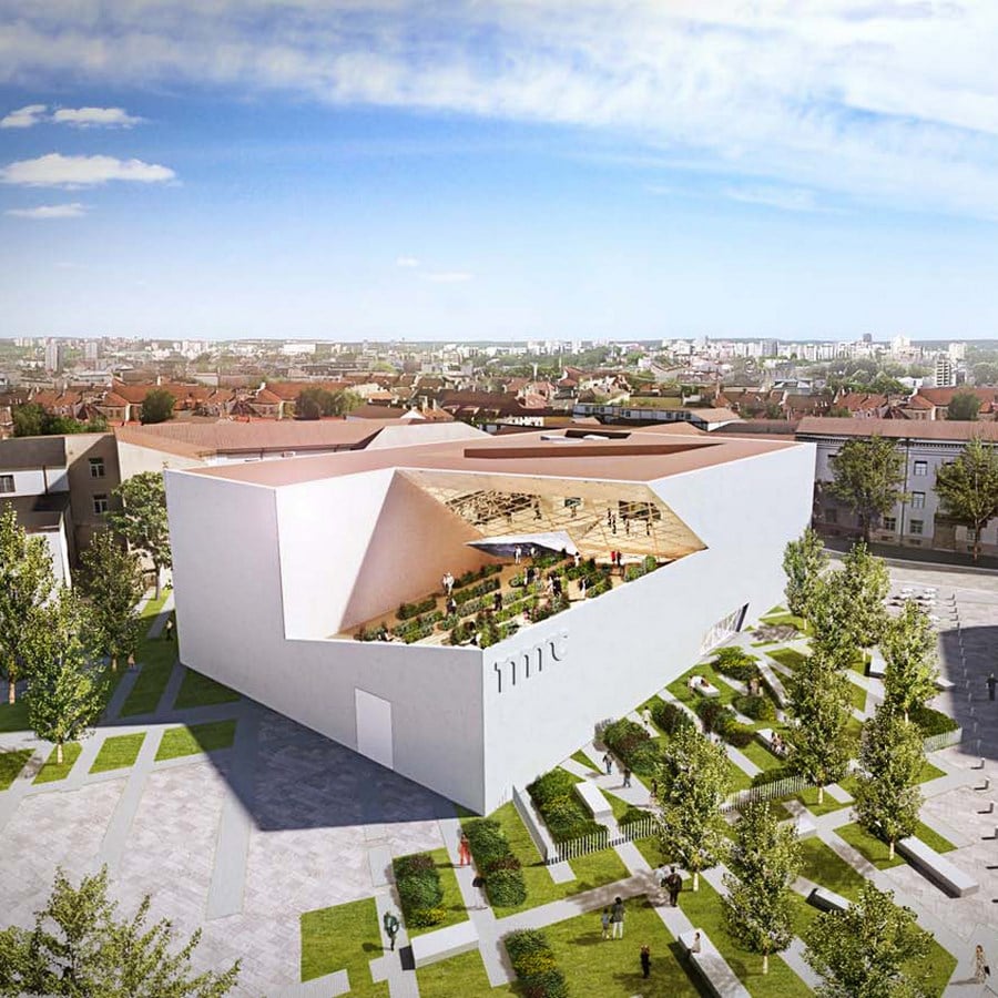 15 Iconic Projects by Daniel Libeskind Every Architect must visit! - Museum for Lithuanian art