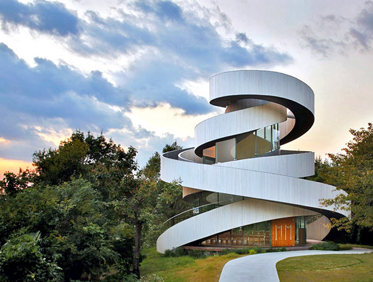 100 Best Architecture Projects of the 21st Century - Ribbon Chapel, Onomichi, Japan by Hiroshi Nakamura & NAP