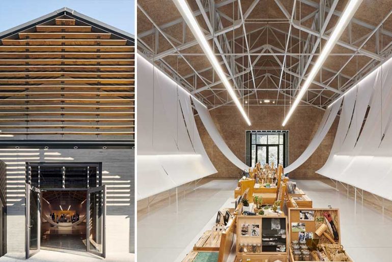 Paper Roof By B+P Architects