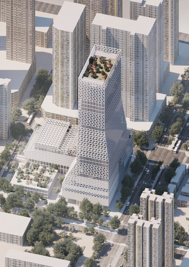 Futian Civic Culture Center By Mecanoo - Sheet11