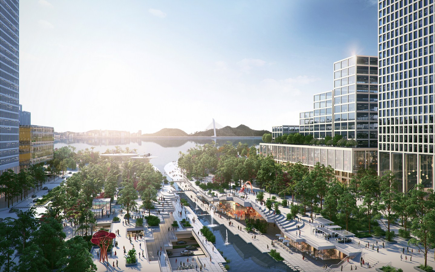 Shenzhen Bay Headquarters City by Henning Larsen - Sheet7