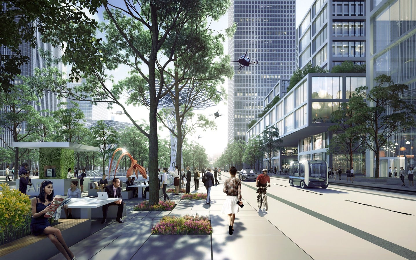 Shenzhen Bay Headquarters City by Henning Larsen - Sheet8