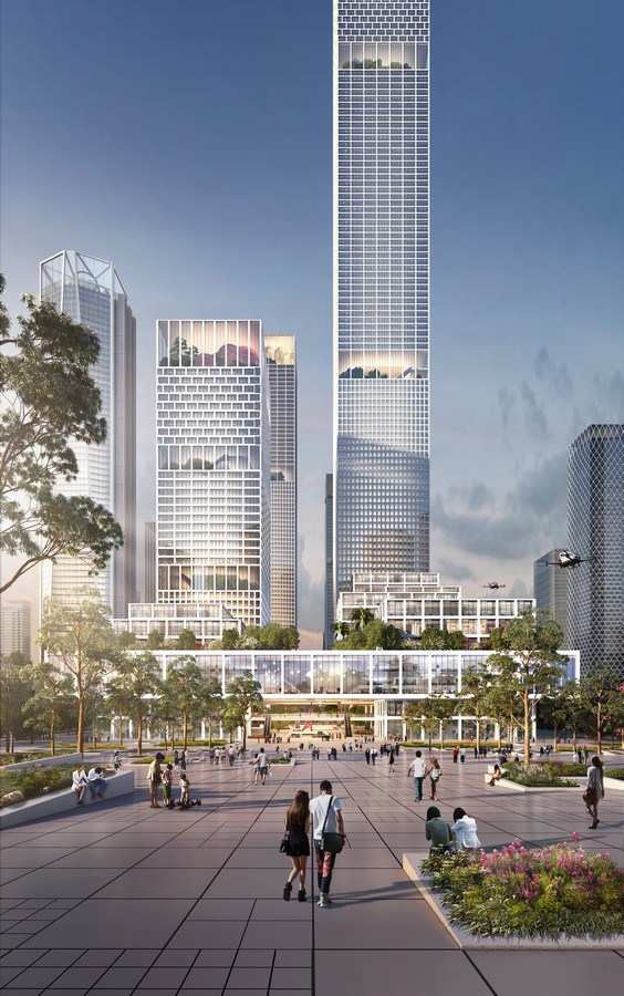Shenzhen Bay Headquarters City by Henning Larsen - Sheet3
