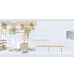 Village Den Cafe by Büro Koray Duman Architecture, PLLC - Sheet1