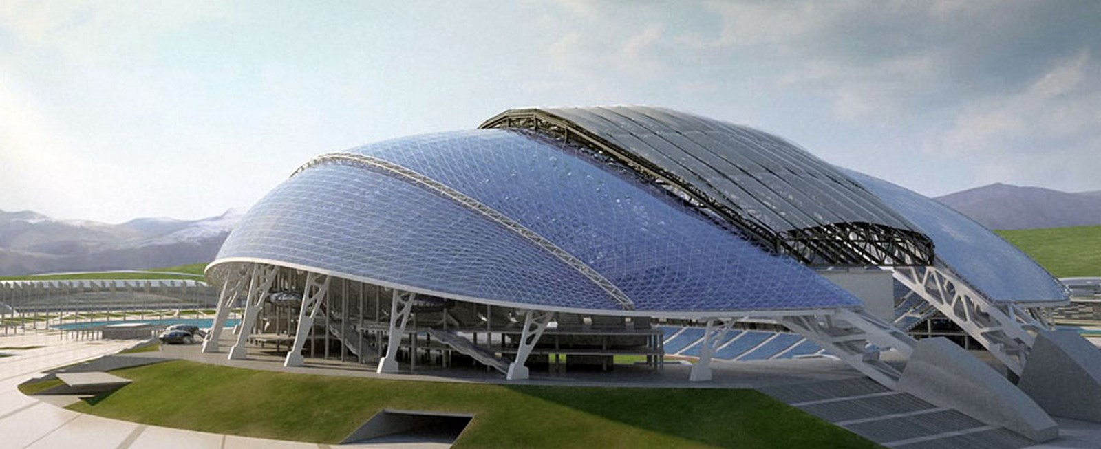 100 Best Architecture Projects of the 21st Century - Fisht Olympic Stadium, Sochi, Russia by Populous