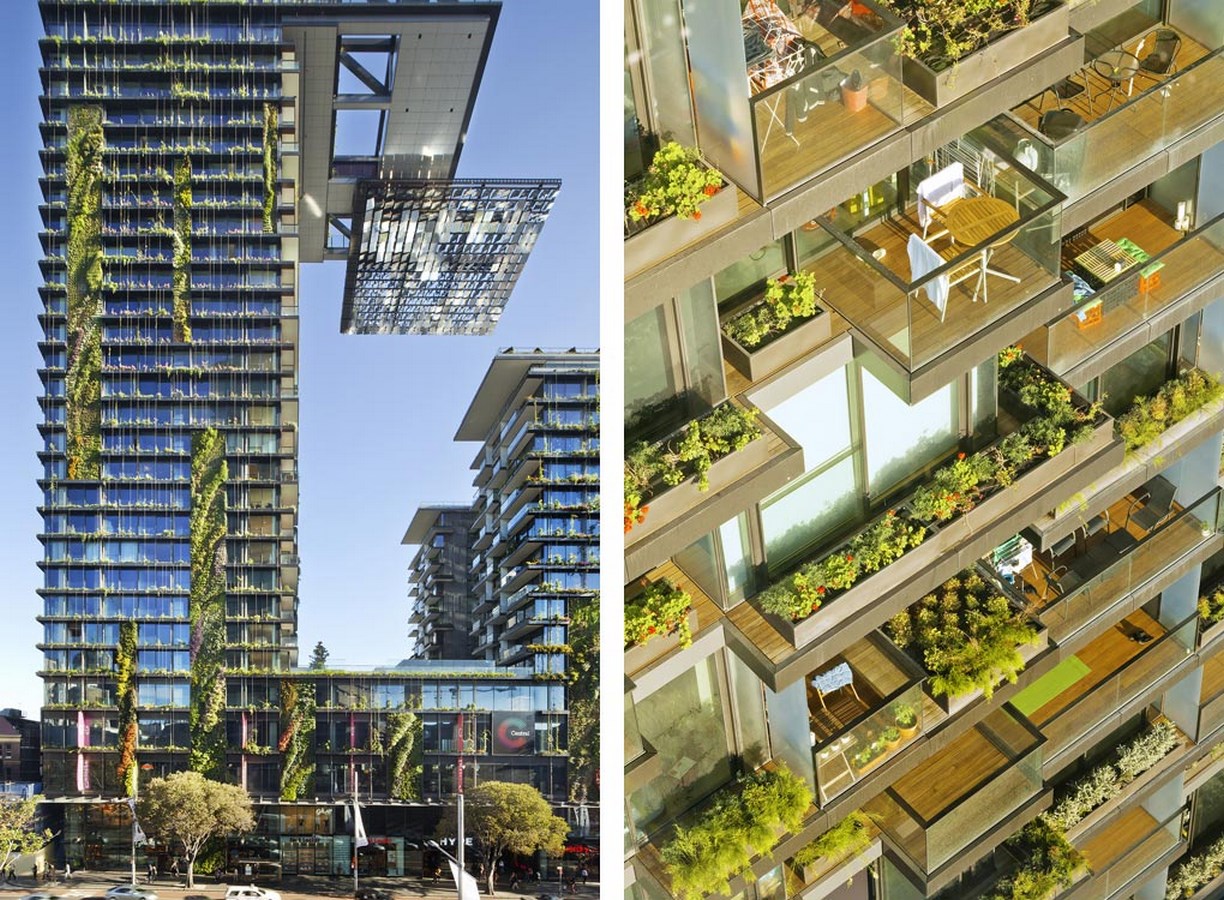 100 Best Architecture Projects of the 21st Century - One Central Park, Sydney, Australia by Jean Nouvel