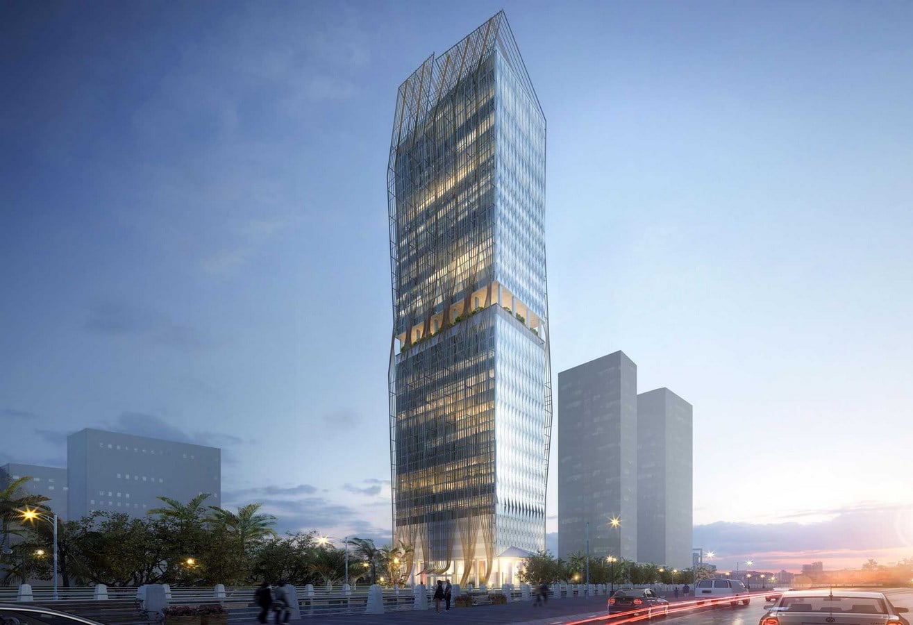 25 Projects by HKS Architects every Architect Should Know about - Diamond Island Tower