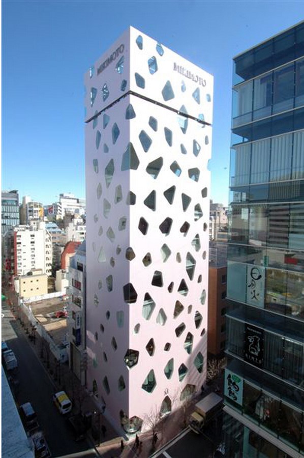 20 Hi-tech Projects by Toyo Ito Architect Every Architect should visit - Mikimoto Ginza2, Japan