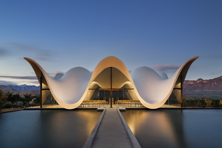 100 Best Architecture Projects of the 21st Century - Bosjes Chapel, Worcester, South Africa by Steyn Studio.