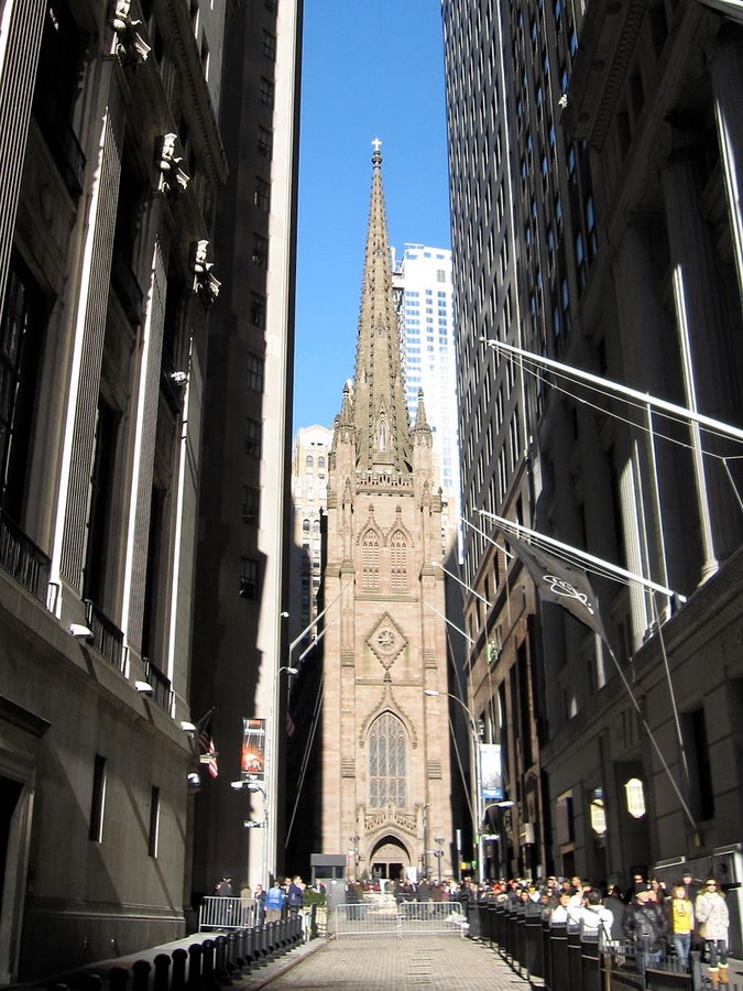 60 Most Famous Buildings in New York - Trinity Church