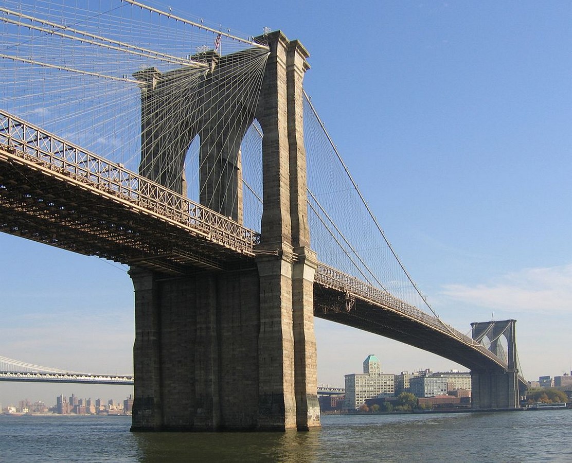 60 Most Famous Buildings in New York - The Brooklyn Bridge