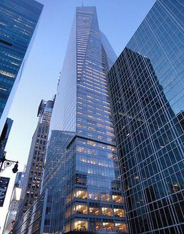 60 Most Famous Buildings in New York - The Bank of America Tower (BOAT)