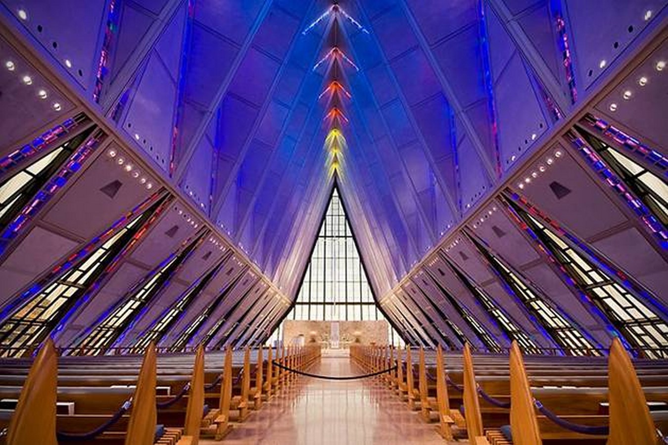 The Evolution of Spiritual Architecture in the last 60 Years - USAFA CADET CHAPEL, USA - Sheet2
