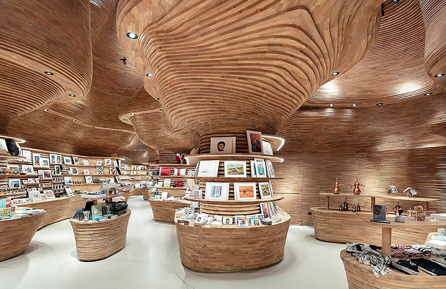 National Museum Of Qatar Shop Interiors By Koichi Takada