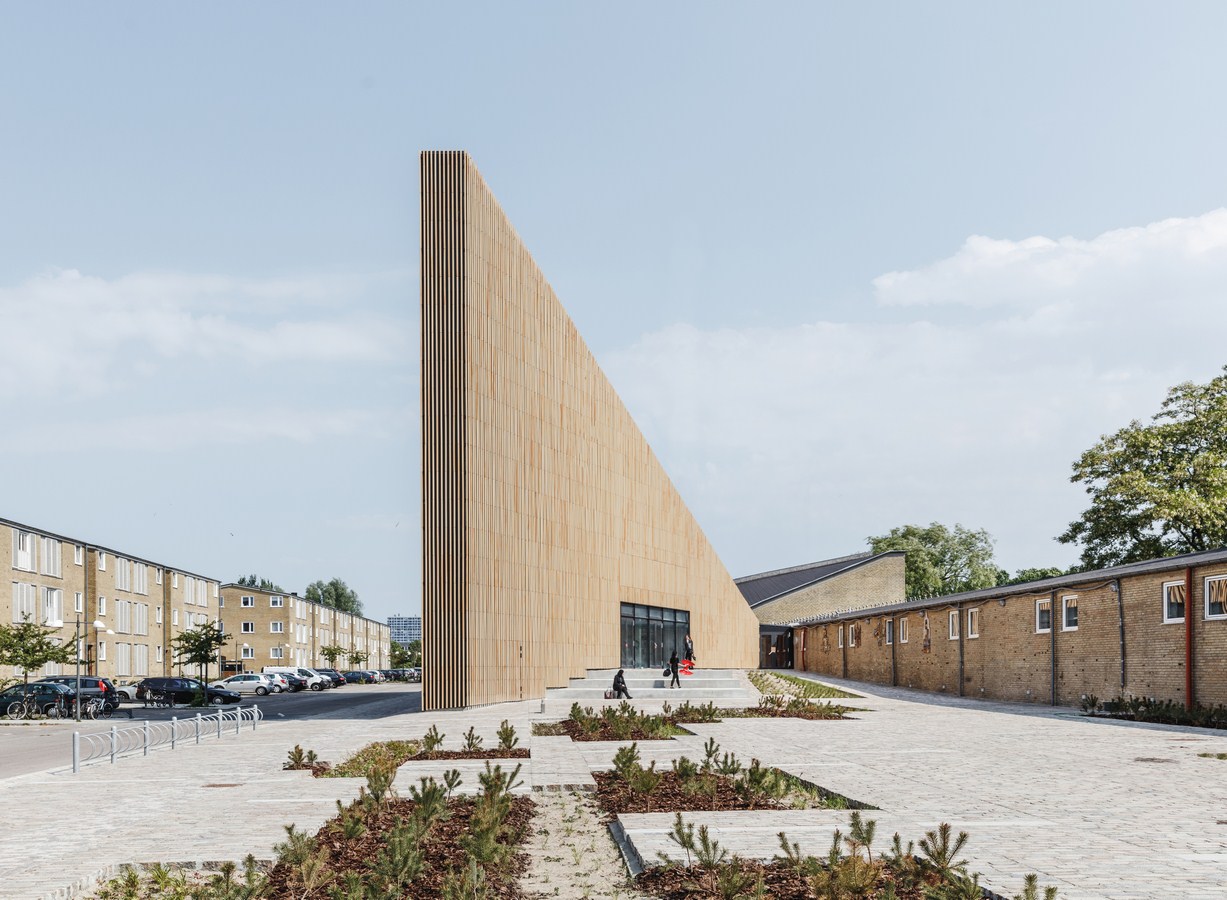 Tingbjerg Library And Culture House By COBE - Sheet2