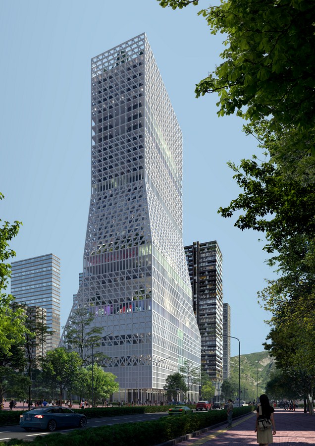 The Futian Civic Culture Center in Shenzhen By Mecanoo - Sheet3