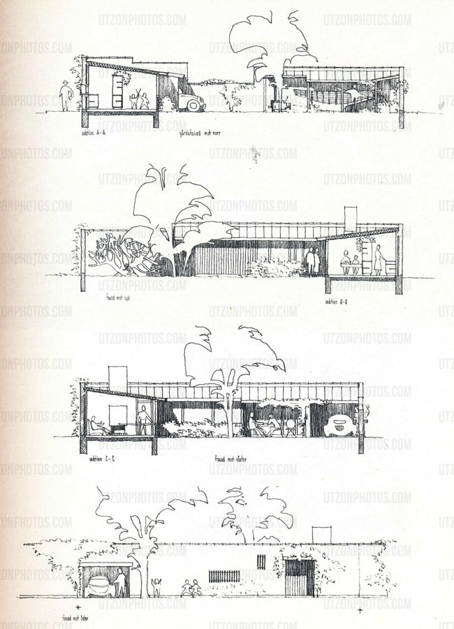 15 iconic Projects by Jorn Utzon (Architect of Sydney Opera House)-Planetstaden housing project
