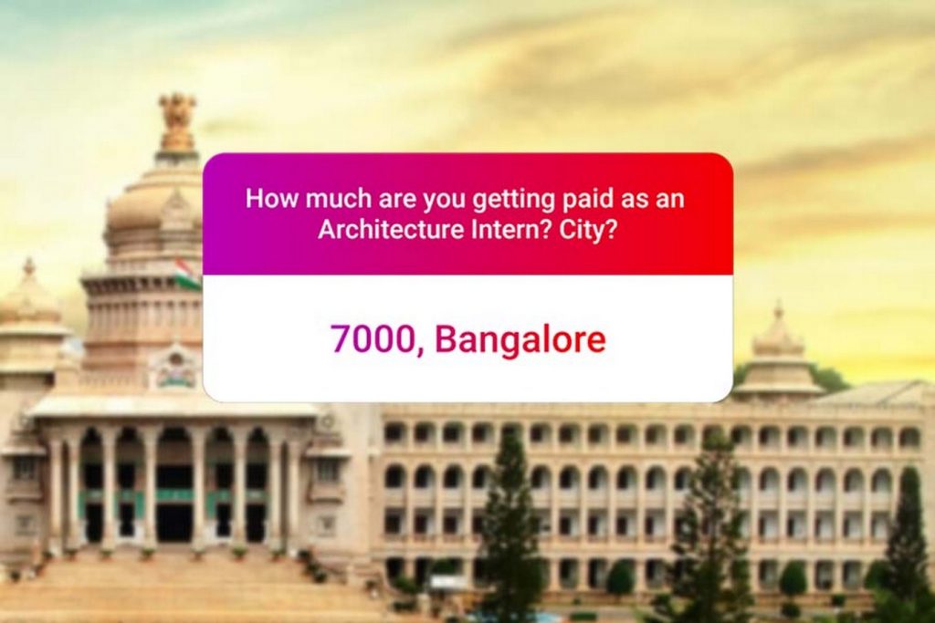 We asked how much Architecture interns get paid in India.. and the results are SAD and HILARIOUS at the same time - Bangaluru
