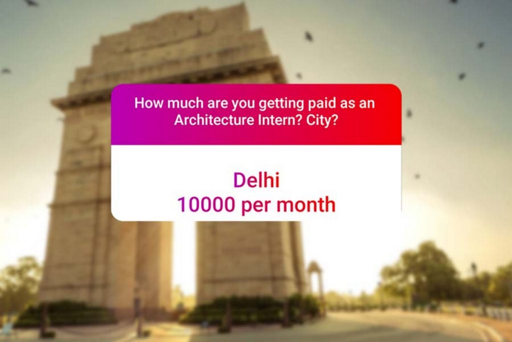 We asked how much Architecture interns get paid in India.. and the results are SAD and HILARIOUS at the same time - Delhi