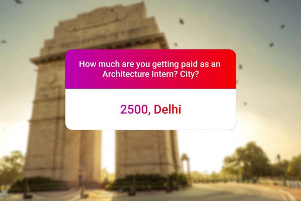 We asked how much Architecture interns get paid in India.. and the results are SAD and HILARIOUS at the same time - Delhi