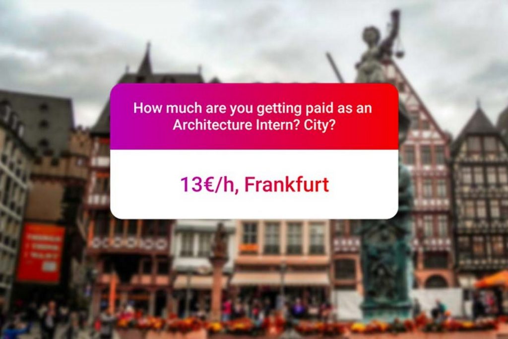 We asked how much Architecture interns get paid in India.. and the results are SAD and HILARIOUS at the same time - Frankfurt