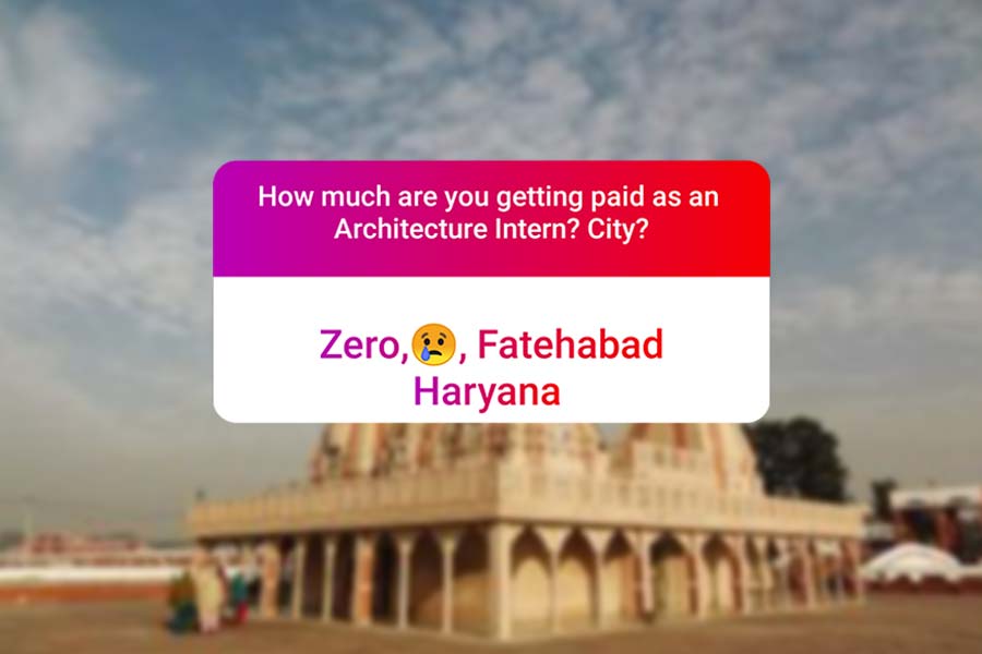 We asked how much Architecture interns get paid in India.. and the results are SAD and HILARIOUS at the same time - Harayana