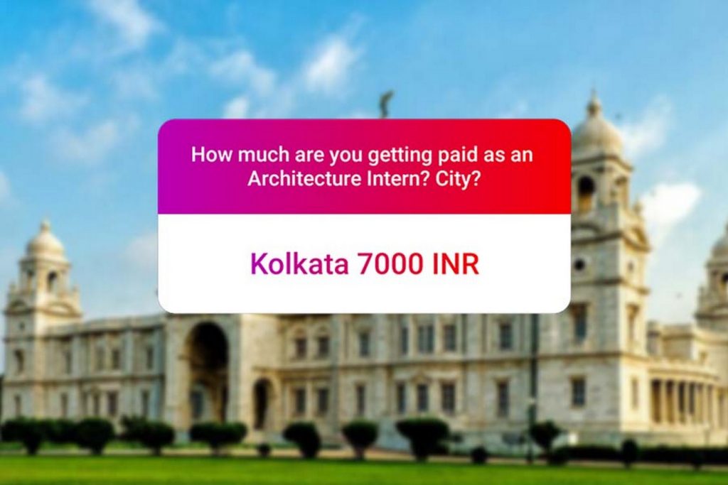 We asked how much Architecture interns get paid in India.. and the results are SAD and HILARIOUS at the same time - Kolkata