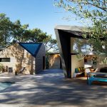 Holiday house with swimming pool in Cap Ferret (France) By Atelier du Pont - Sheet1