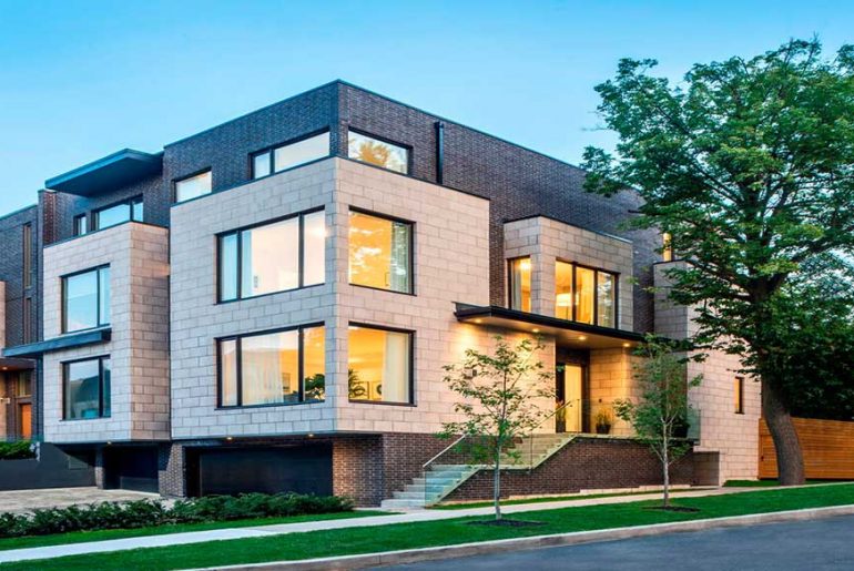 Beach town homes by TACT Design