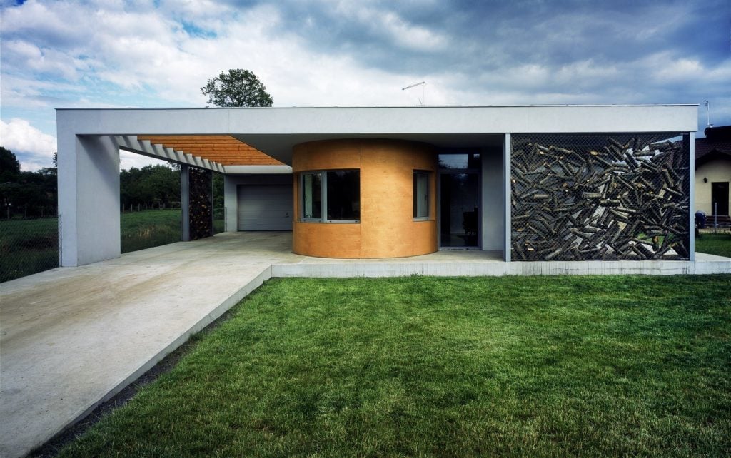 HOUSE WITH A CAPSULE By KWK Promes arch. R. Konieczny - Sheet3