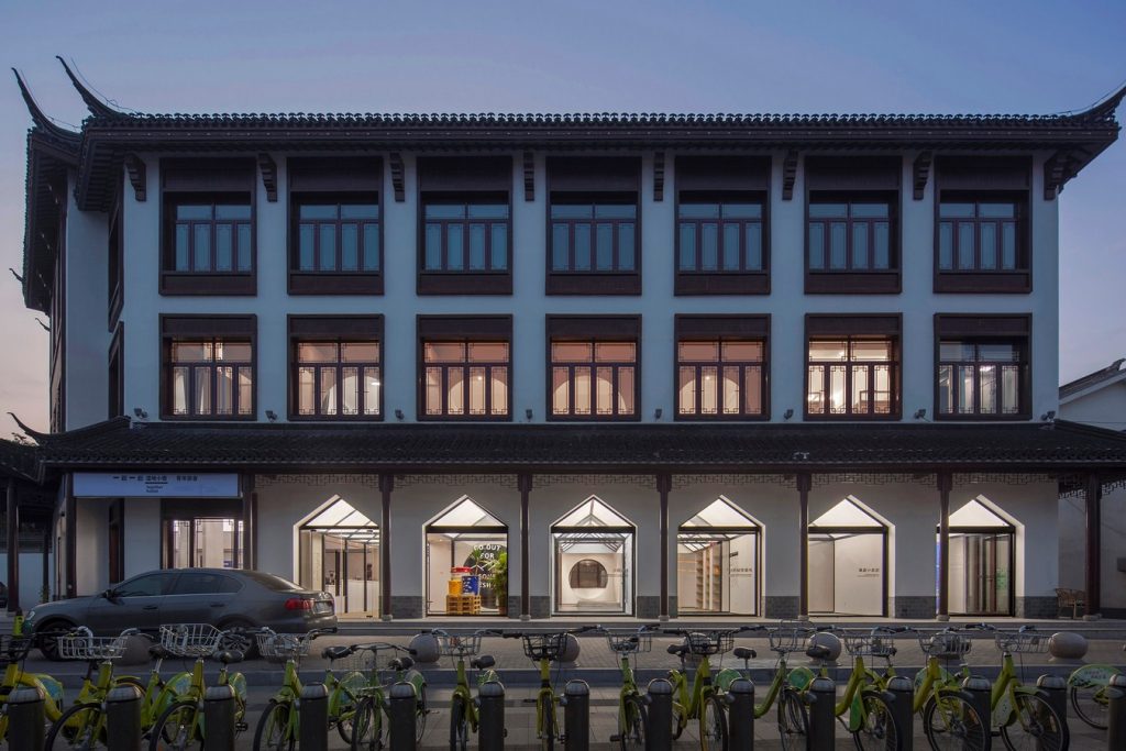 Front Shop & Rear Dorm—Together · Venue Fawn Hostel Suzhou By Cao Pu - Sheet1