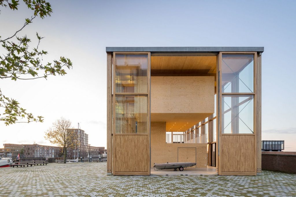 Harbour Building for a Sailing Club By Margulis Moormann Architects - Sheet7
