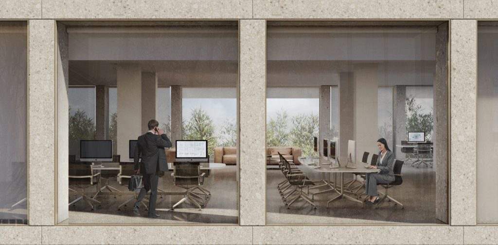 City Centre Office Campus by One Works - Sheet1
