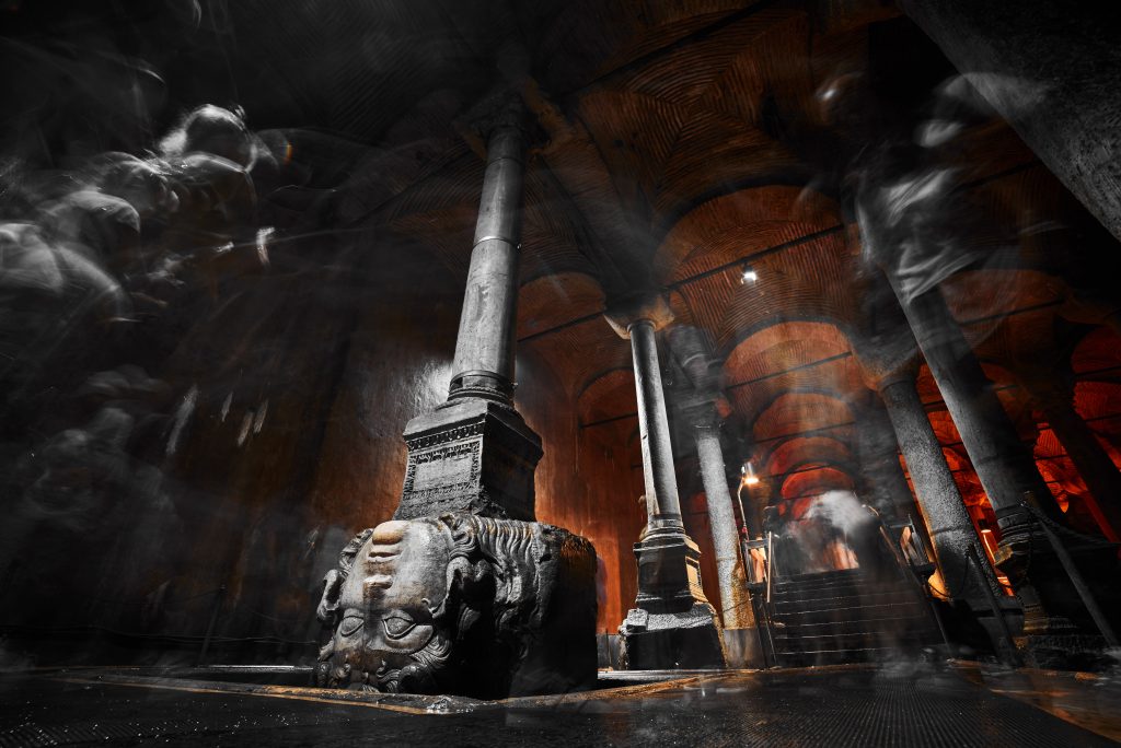 15 PLACES IN INSTANBUL- BASILICA CISTERN - Sheet2