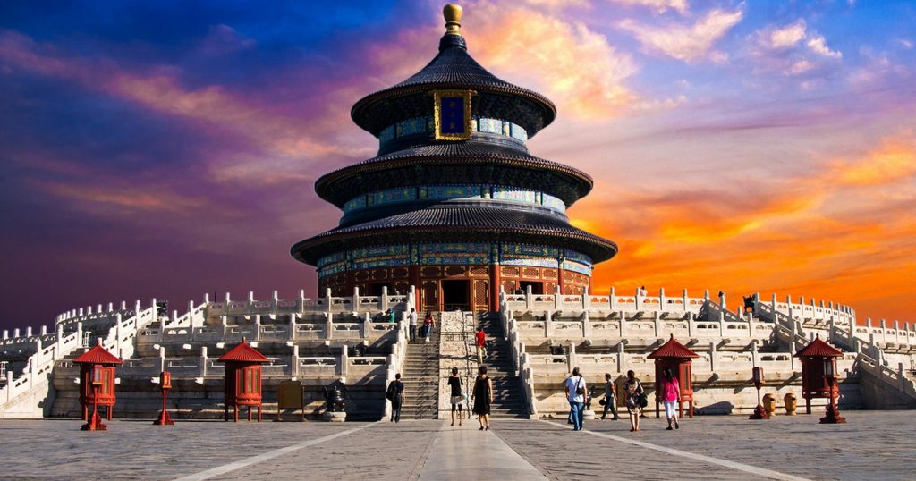 15 PLACES IN BEIJING-The Temple of Heaven - sheet1