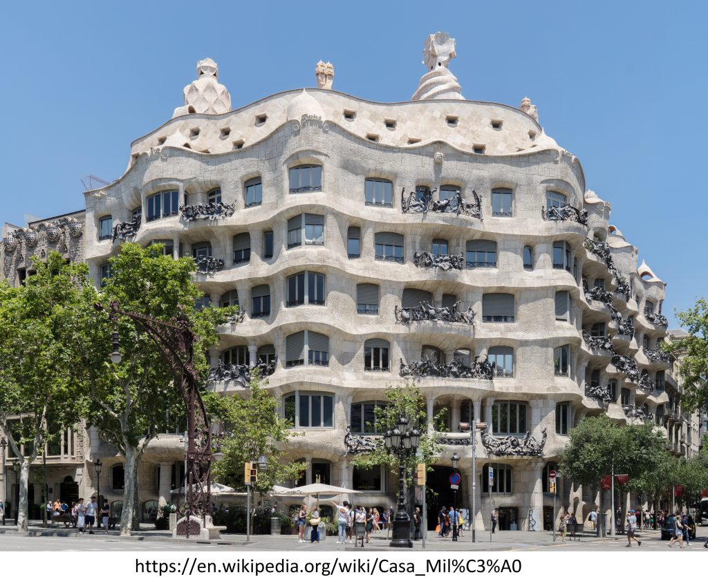 15 Projects by Antoni Gaudi- CASA MILA