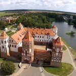 15 PLACES IN BELARUS - MIR CASTLE - sheet1