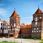 15 PLACES IN BELARUS - MIR CASTLE - sheet2