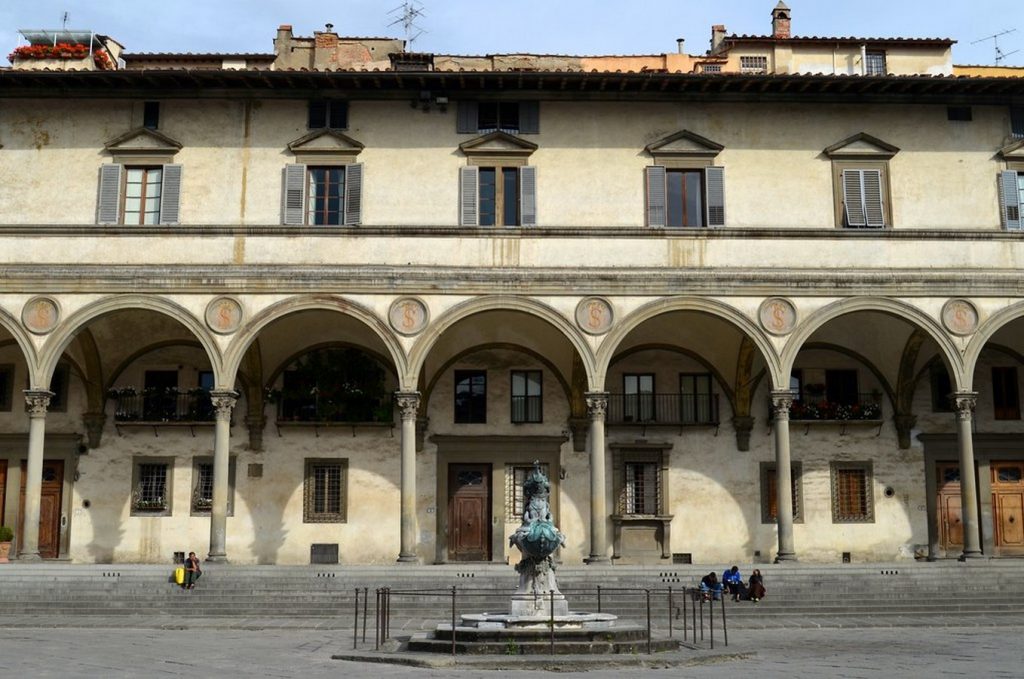 BAROQUE ARCHITECTURE - OSPHEDALE DELGI INNOCENTI - sheet1