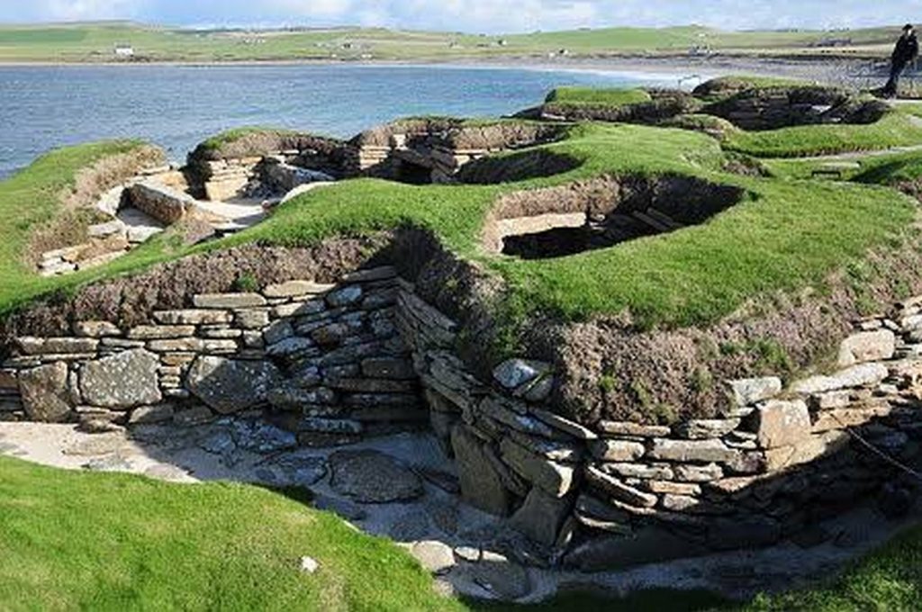 15 PLACES IN SCOTLAND- SKARA BRAE - sheet1